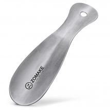 Stainless Steel Shoe Horn Spoon Shape Shoe Lifter Travel Use Plastic Shoe Helper Stick Boots Shoes Helper Shoe Horn Shoehorn