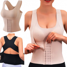 Frauen 3-in-1 Taille Trainer Weste Body Shaper Styling Kleidung Gewichtsverlust Kreuz Zurück Unterwäsche Workout Abnehmen Bauch ﻿ Shapewear