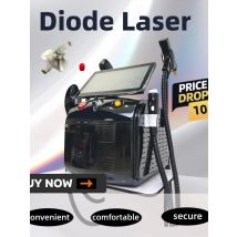 2026 4-in-1 Diode Ice Titanium Laser Hair Removal Machine 4000W 755 808 1064 940nm Body Hair Removal with 4 Wavelength Options