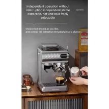 Integrated Grinder Coffee Machine Semi Automatic Espresso Coffee Machine Steam Milk Frothing Machine Italian-style Coffee Maker