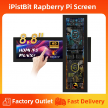 8,8 Zoll 1920 x 480 HDMI Sekundärbildschirm IPS LCD Display für PC Chassis CPU RAM GPU PC Gehäuse Monitor Display