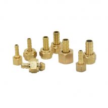 Messing 1/8 "3/4" 1/4 "Innengewinde mit 5/3/8/10mm Schlauch Widerhaken verbinder Aktivitäten Installation armatur