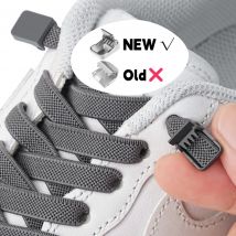 1/2/4 Rimovibile Senza Fascette Lacci Elastici Lacci Delle Scarpe Presse Blocco Lacci Delle Scarpe Sneaker Per Adulti 8 MILLIMETRI Allargi Lacci Piatto per scarpe