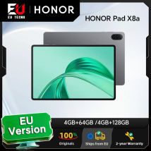 Tablet HONOR Pad X8a, wersja europejska, 11-calowy ekran o wysokiej częstotliwości odświeżania i komfortowym odcieniu barw, bateria 8300 mAh, czterogłośnikowy zestaw głośników o dużej amplitudzie.