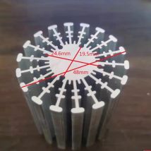 48mm Aluminum round Heat Sink Radiator Heatsink for IC LED Cooling, Electronic Cooler, Chipset heat dissipation customize