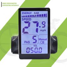 M5 Electric Bike Controller 24V/36V/48V waterproof EBike Parts Cycling Computer LCD Display Panel E-scooter Meter Control