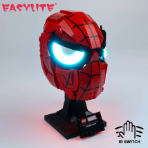EASYLITE LED-Lichtset für Herrenmaske 76285, Sammlerbausteine, nur DIY-Spielzeug, Beleuchtungsset, Modell nicht im Lieferumfang enthalten