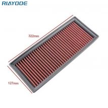 High Flow Lufteinlassfilter für Audi A4 Allroad A5 Quattro Q5 1.8L 2.0L 8KO-133-843E Waschbarer Ersatz-Auto-Sport-Luftfilter