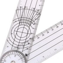 1PC Multi-Ruler Goniometer Angle Medical Spinal Ruler 360 Degree Measuring Tool