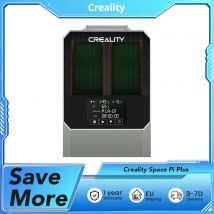 Creality Space Pi Plus Scatola essiccatore per filamenti per stampante 3D, capacità 2 rotoli, riscaldamento ad aria calda PTC a 360 gradi, timer 48 ore, Touc LCD