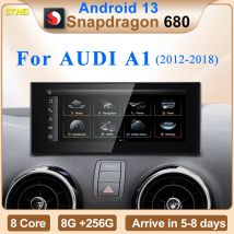STWEI Qualcomm Snapdragon 680 6225 2,4 GHz Wireless CarPlay Auto Für 13-18 Jahre AUDI A1 Auto Multiledia Player Video Bluetooth