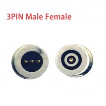 3/4Pin Rundmagnet Federbelasteter Magnetstecker 12mm Männlich Weiblich DC Power Charge Probe Magnet Ladeanschluss
