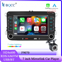 BQCC 2 Din 7 "MP5 Auto Radio FM AM RDS Mirrorlink Carplay Android Auto Auto Stereo Für Volkswagen VW CC Passat B7 Polo Golf 5 6