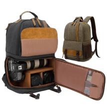 Wasserdichter Kamerarucksack für Fotografen, Wandertasche mit großer Kapazität für Männer und Frauen, passend für DSLR-Spiegelreflexkameras, Objektive und Stativ