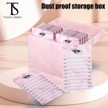 5 Schichten Aufbewahrungsbox für Wimpernverlängerung, Acryl, Wimpern-Organizer, Halter, Palette, 4 Farben, Wimpern-Wimpern-Halter, Pfropfen, Make-up-Werkzeug