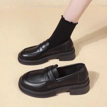 Neue japanische Stil College Student Schuhe Cosplay Lolita Schuhe für Frauen/Mädchen Mode Schwarz/Kaffee Uniform Plattform Schuhe 2024