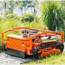 25HP Brushless Remote Control Lawn Mower Robot with Track for Farm Garden and Home Orchard, Professional Manufacturer