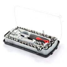 40 stücke Autore paratur Werkzeug buchse Satz Ratschen schlüssel Schraubens chl üssel Kombination Handwerkzeuge