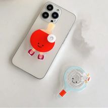 Nette Rotat Badminton Faltbare Finger Ring Griptok Telefon Halter für IPhone Samsung Unterstützung Buchse Tasche Grip Tok Stand Halterung