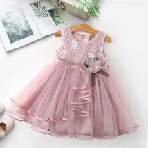 Baby Mädchen Kleid Casual Kostüm Kinder Kleider für 2-6Y Mädchen Blume Baby Kleid Mädchen Party Kleine Prinz Tutu Sommer kleid Vestidos