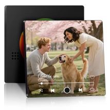 Benutzerdefinierter Musik-Kühlschrankmagnet mit Foto, personalisierte Musik-Kühlschrankmagnete, individuelle Song-Magnete, Geburtstagsgeschenke für Freundin, Mutter