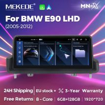 MEKEDE 8 Core Android 14 para BMW Serie 3 E90 E91 E92 E93 2005-2012 Radio de coche reproductor Multimedia inalámbrico CarPlay Auto todo en uno