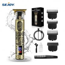 SEJOY Elektrische Haarschneidemaschine, verstellbare Präzision, professioneller Haarschneider für Männer, Erwachsene, Kinder, kabelloser Haarschneider