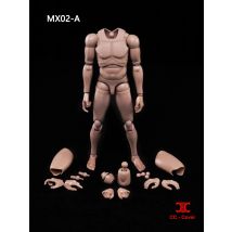 In Stock MX02-A/B 1/6 Europe Skin Male Super Flexible Joint Body 12'' Soldier Action Figure Doll Model Toys