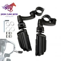 1 "1,25" Motor Schutz Fußstütze Motorräder Autobahn Fußrasten Halterung Für Harley Honda Yamaha Sportster Street Bob Dyna low Rider S