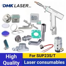 Cabezal de soldadura láser DMK SUP23S/T D18T2 ventanas protectoras colimación Leans D16T5F60 Focus D20T4.5F150 F200 anillo de sellado reflector