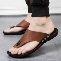 Herren Flip Flops Strand Sandalen Sommer Mann Hausschuhe Wohnungen Slides Sandale für Männer Reise Strand Hausschuhe Männliche Schuhe Herren Hausschuhe