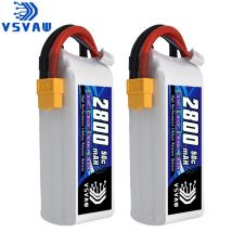 VSVAW 3S 2800mAh Lipo Batterie 11,1V 50C mit T/XT60 Stecker für RC Auto Lkw UAV quadcopter Flugzeug FPV RC Hobby Modelle Teile