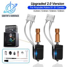 Verbesserte 2.0-Version für Anycubic Kobra S1 Hotend-Thermistorheizung 200 K 24 V 48 W Schnellheizung 300 ℃   für Anycubic Kobra S1 Combo
