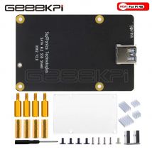 GeeekPi Raspberry Pi X862 m.2 NGFF 2280 SATA SSD Expansion Board mit USB 3,1 Jumper für Raspberry Pi 4B (modell B)