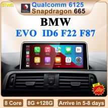STWEI ID8 Qualcomm Snapdragon 665 Android 12 Auto Multimedia Video Player Für BMW 1/2 Serie M2 F20 F87 ID6 EVO GPS Carplay