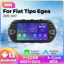 2DIN Android 13 Autoradio 2G+32G Drahtloses Carplay AUTO Für Fiat Tipo Egea 2015 2016 2017 Navigation GPS Multimedia Video Spieler