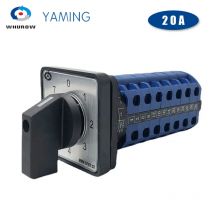 20A Nockenschalter LW26-20/7 0-7 Positionen Universelle kombinierte Stromversorgung Spannungsschaltung 7-Kanal-Doppeldraht-selektive Steuerung