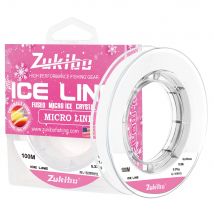 ZUKIBO Ice Fishing Miniature Soft Woven Fishing Line 100m Super Tensile Winter Fishing Zero Memory Abrasion Resistant Ice Line