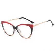 Cat Eye Frame Frauen Brille Myopie Diopter oder nah und fern multifokale Lesebrille Frauen Cr39 Harz Linsen Luxusmarke