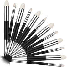 2/4/6/12 Pcs Künstler Blending Schwamm Stift Doppel Headed Reiben Pinsel Dual Tip Skizzieren Wischen Stift zeichnung Kunst Mixer Werkzeuge
