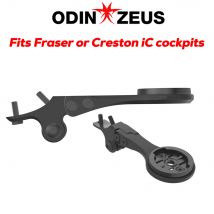 For Syncors-Integrated Bike Handlebar,Aluminum Alloy, icycle Computer Mount for Garmin,ateye, ryton, opro, Flashlight Holder, IC