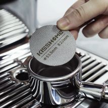 Kaffee Puck Bildschirm 51mm 53,5mm 58.5mm Für Breville Sage Delonghi Wiederverwendbare Filter Espresso Maschine Werkzeug Barista Maker zubehör