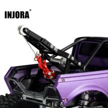 INJORA Tow Truck Crane Kit & INJS2065-360 Winch Servo for 1/24 SCX24
