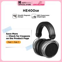 Cuffie magnetiche planari HIFIMAN HE400se con magneti invisibili