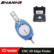 SHANHR Máquina herramienta buscador de bordes 3D, buscador de bordes 3D universal de alta precisión para herramienta detectora universal CNC de eje XYZ con caja