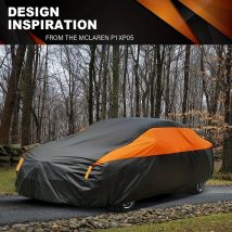 Pokrowce samochodowe Zewnętrzna wodoodporna ochrona przed słońcem, deszczem i śniegiem UV Auto Cover Uniwersalny SUV/Sedan 190T Pełne osłony ochronne samochodu