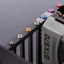 5 Stück M3 6 # 32 6 MM 8 MM Schraube Computer PC Gehäuse Verschönerung Schrauben für Motherboard Netzteil Grafikkarte Kühler Festplatte