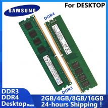 SAMSUNG DDR4 DDR3 Speicher Desktop Ram 2 GB 4 GB 8 GB 16 GB U-DIMM RAM 1333 1600 1866 3200 MHz 2666 MHz 2400 MHz 2133 MHz Desktops Memorys