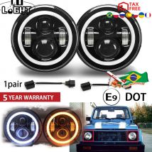 CO LIGHT 1 Coppia 7 '' Luci di marcia 50W Hi Lo H13 Kit fari a LED Auto Led H4 Auto Led per LADA Niva Safari Patrol UAZ Offroad