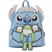 Lilo Stich Geschichte Zeit Mini Rucksack Doppel riemen Umhängetasche Studenten Rucksack Kinder Rucksack
